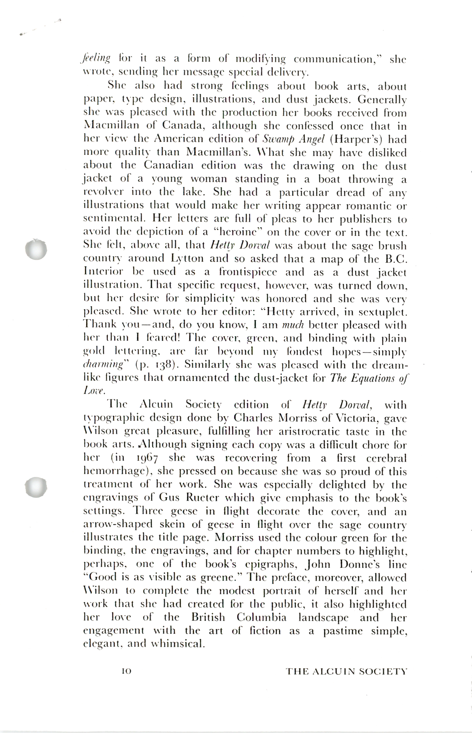 First Page of 1988 Alcuin Citations